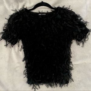 Zara Black Top